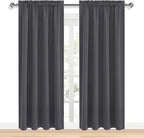 DWCN Blackout Curtains for Living Room 95 Inch Length 2 Panels Set, Solid - Image 9