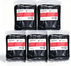 Cable Zip Ties, 8 Inch Black 1200 Pcs