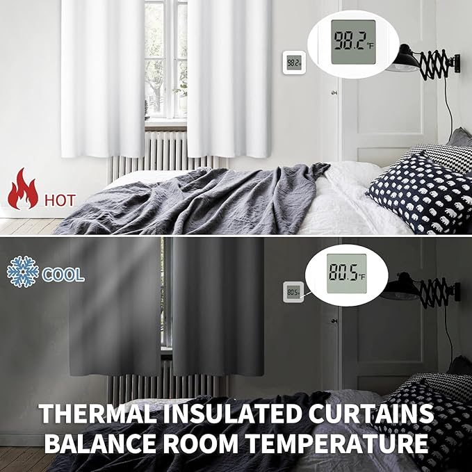 BGment Room Darkening Curtains 54 Inches Long - Image 3