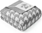 Snuggle Sac Houndstooth Throw Blanket - Image 9