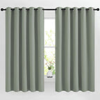 NICETOWN 66 inch Sage Green Curtains by NICETOWN