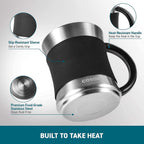 Cosori Coffee Mug Warmer & Mug Set, 1°F Precise Temperature Control