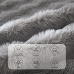 HANDONTIME Faux Fur Plush Sofa Covers - Image 2