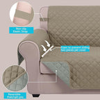 U-NICE HOME Recliner Chair Covers Reversible Chair Cover Pet Covers - Image 4