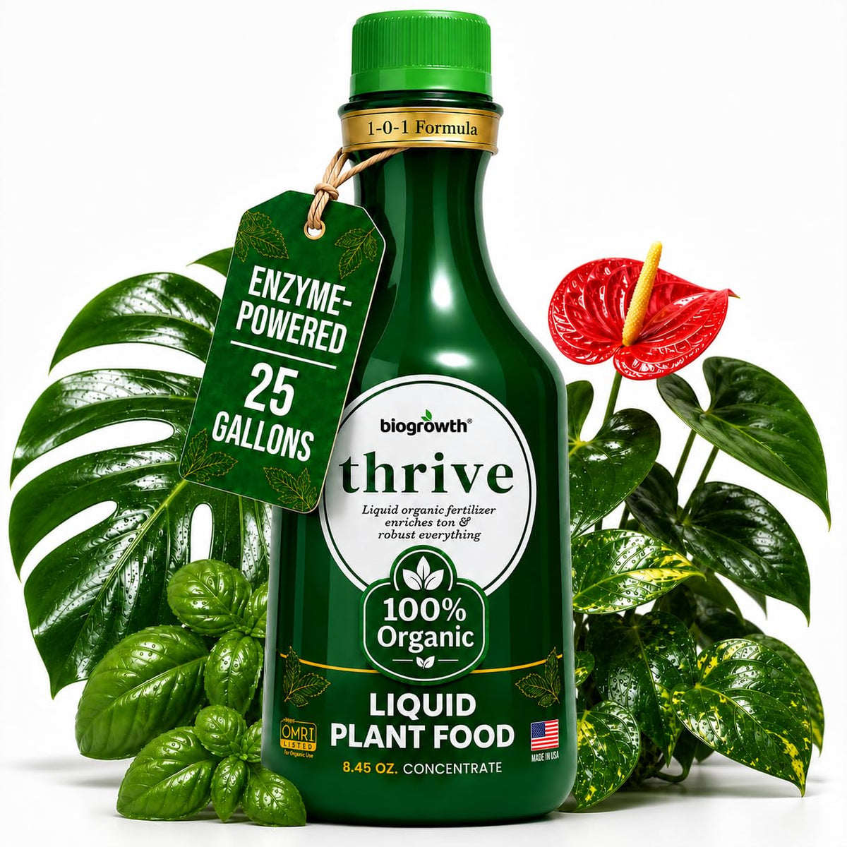 Thrive Root & Bloom Plant Food, Enzyme Blend, 8.45 oz