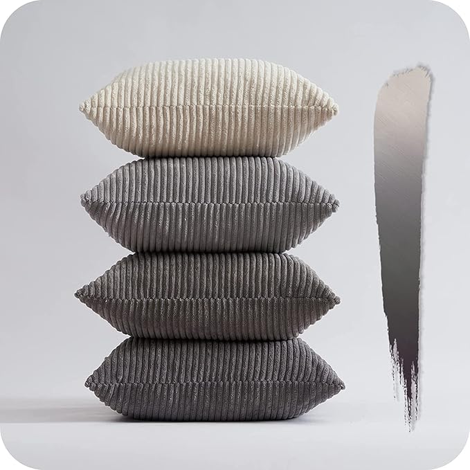 Topfinel Euro Shams Decorative Throw Pillows Covers by Topfinel