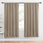 NICETOWN Window Curtains Blackout Drapes, 1 Pair, 52 by 72-Inch, Thermal by NICETOWN