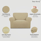 Easy-Going Stretch Oversized Chair Sofa Slipcover 1-Piece Couch Sofa Cover - Image 5