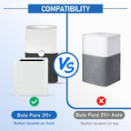 3 Pack 211+ Replacement Filters Compatible with Blue Pure 211+ Air Purifier
