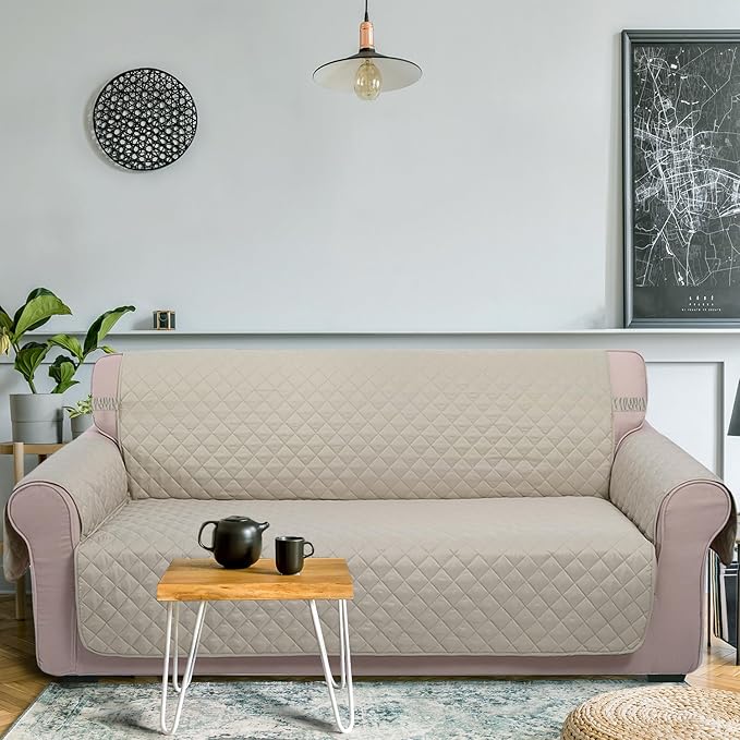 U-NICE HOME 4 Seater Sofa Cover 91 Inch Large Couch Covers - Image 2