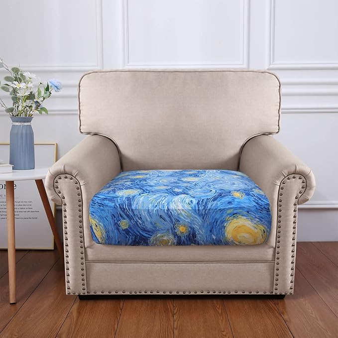 hyha Printed Couch Cushion Covers, Floral Sofa Covers Washable - Image 5