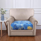 hyha Printed Couch Cushion Covers, Floral Sofa Covers Washable - Image 5
