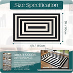 3x5 Modern Entry Rug - Image 7