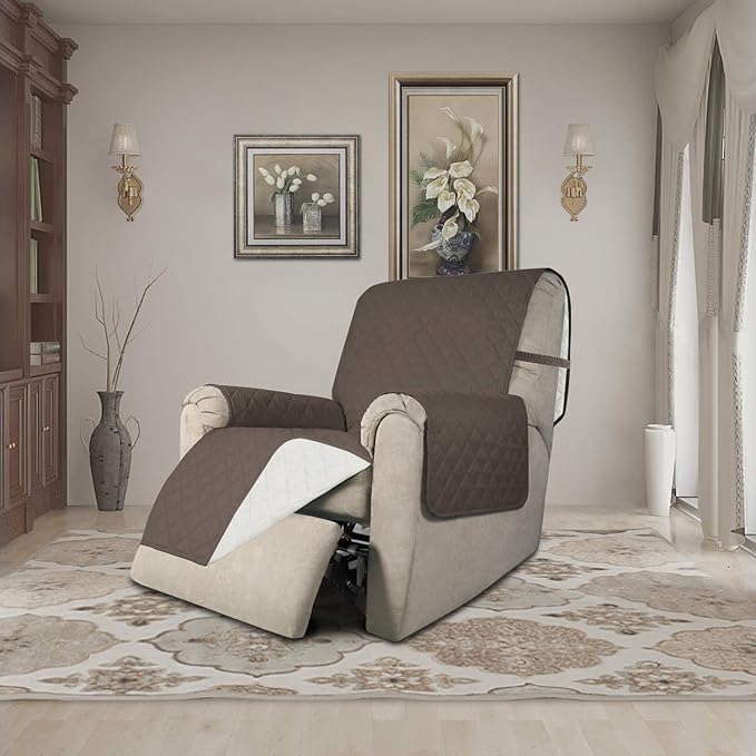Easy-Going Recliner Sofa Slipcover Reversible Sofa Cover Water Resistant Couch - Image 2