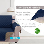 U-NICE HOME Reversible Sofa Cover Couch Cover - Image 4