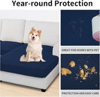 Easy-Going Stretch 3 Pieces Couch Cushion Covers - Image 3