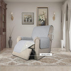 Easy-Going Recliner Chair Slipcover Reversible Sofa Cover Water Resistant Couch - Image 2