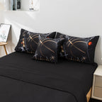 A Nice Night Basketball Bedding Twin 6pc Comforter Sets for Kids Teen Boy