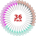 iBayam 36-Pack 8" Heavy Duty Scissors, Sharp Comfort-Grip, Left/Right Hand
