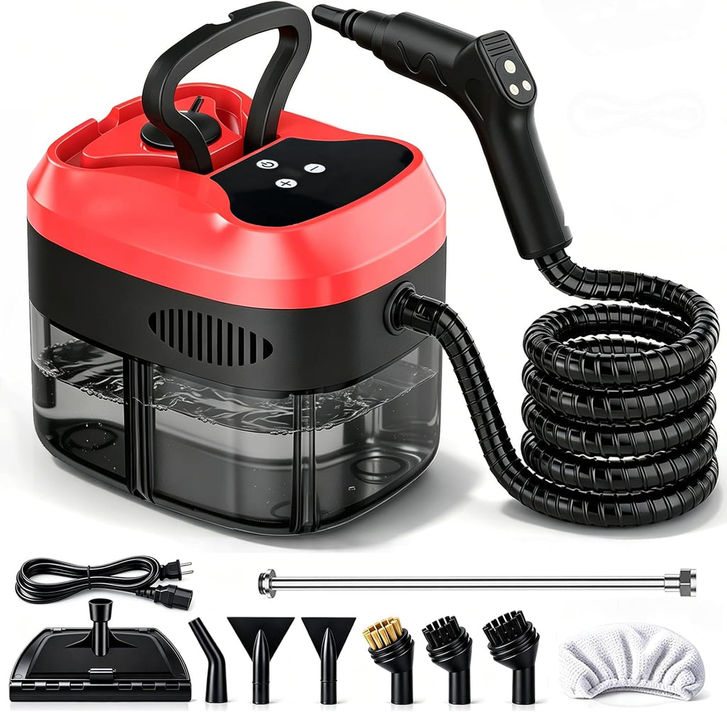 Steam Cleaner for Home, 6 Adjustable Levels, Dual Control