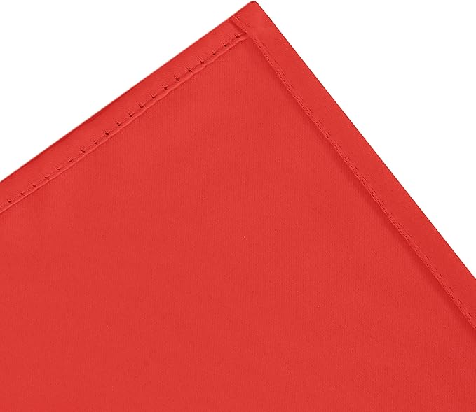 LEMOMO Blackout Curtains 38 x 84 inch/Bright Red Curtains Set of 2 - Image 7