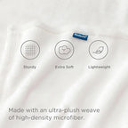 Bedsure GentleSoft Fleece Blanket California King White - Image 5