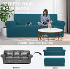 Easy-Going Stretch Oversized Loveseat Slipcover 1-Piece Sofa Cover Furniture - Image 4