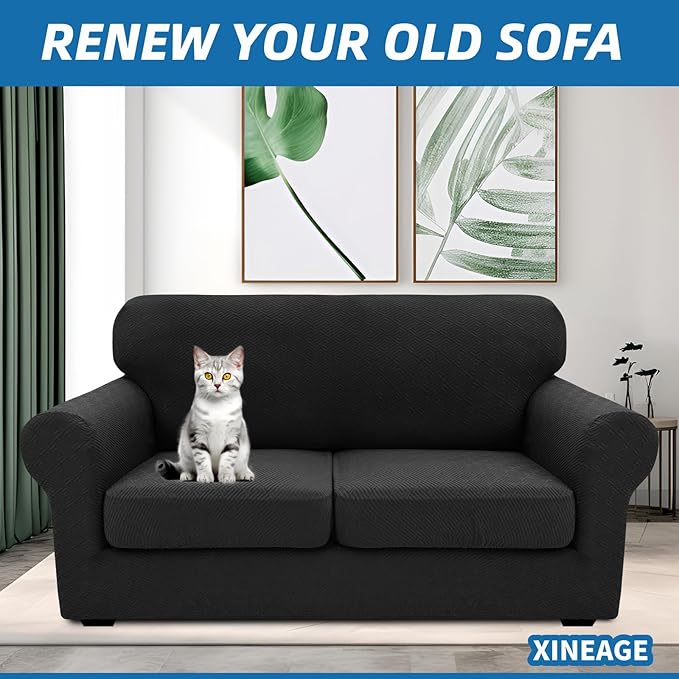 XINEAGE 2026 New 3 Pieces Couch Covers - Image 3