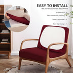 14Pcs Outdoor Cushion Covers, Patio Cushion Covers, Stretch Elastic Slipcovers - Image 5