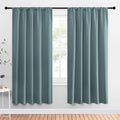 NICETOWN Greyish Blue Blackout Curtains Panels by NICETOWN
