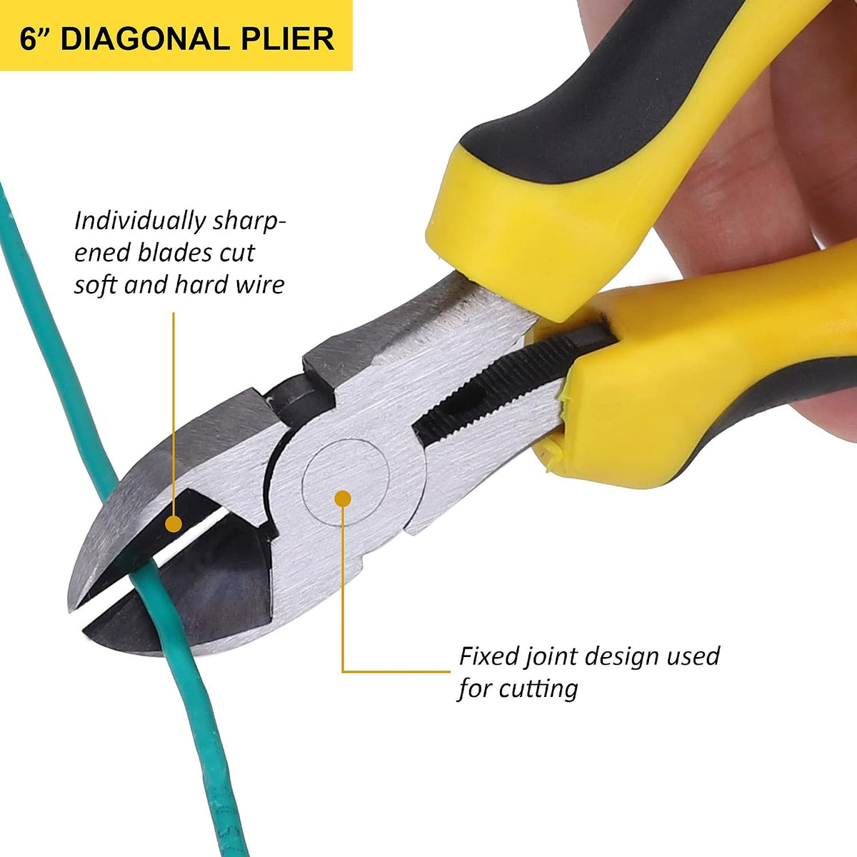 Topline 25-Piece Folding Allen Wrench Set and 5-Piece Pliers Set, Pliers Tool Set for Basic Home Maintenance