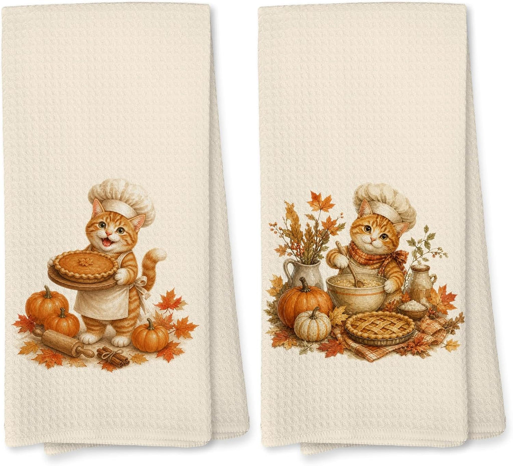 Vintage Farmhouse Eucalyptus Leaf Hand Towels 16x24 Inch 057-XC