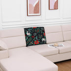 hyha Printed Couch Cushion Covers, Floral Sofa Covers Washable - Image 5