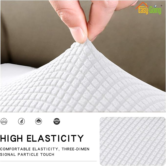 Easy-Going Stretch Loveseat Cushion Cover Sofa Cushion Furniture Protector Sofa - Image 3