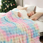 Cozy Bliss Faux Fur Throw Blanket - Image 3