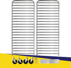 BIEAMA 20-Tier Sheet Pan Rack with Cover, NSF Full Size Aluminum Bun Rack