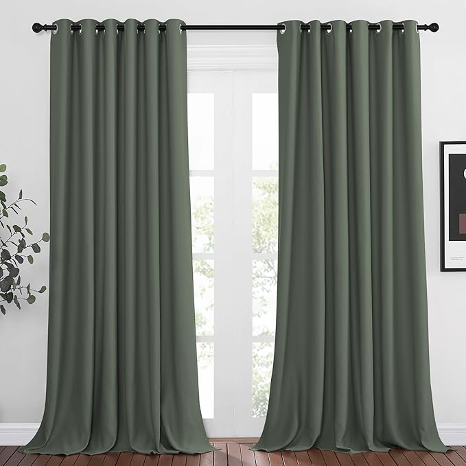 NICETOWN Bedroom Blackout Curtains 95 inch Length by NICETOWN