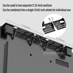 Adjustable Steel TV Top Shelf for Soundbar, Soundbar Stand