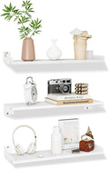Floating Shelves for Wall, Shelves for Decor Storage,3Pcs 16'',White