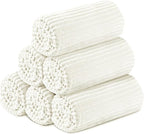 Buryeah 6 Pcs Flannel Throw Blanket Bulk 50 x 60 in Sleepover Blanket Outdoor by Buryeah