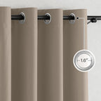 NICETOWN 100% Full Blackout Portable Curtains - Image 2