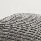 Fancy Homi 4 Packs Grey Decorative Throw Pillow Covers 20x20 Inch - Image 5