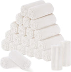 Buryeah 24 Pcs Flannel Throw Blanket Bulk 50 x 60 in Sleepover Blanket Outdoor by Buryeah