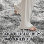 5x7 Ft Shag Area Rug for Bedroom, Tie Dyed Ultra Soft Fluffy Furry Rugs for - Image 4
