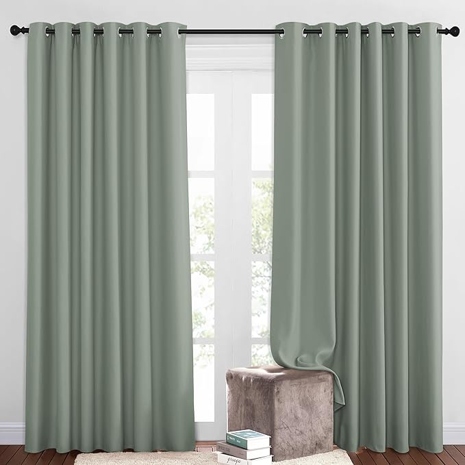 NICETOWN Room Darkening Patio Curtains by NICETOWN