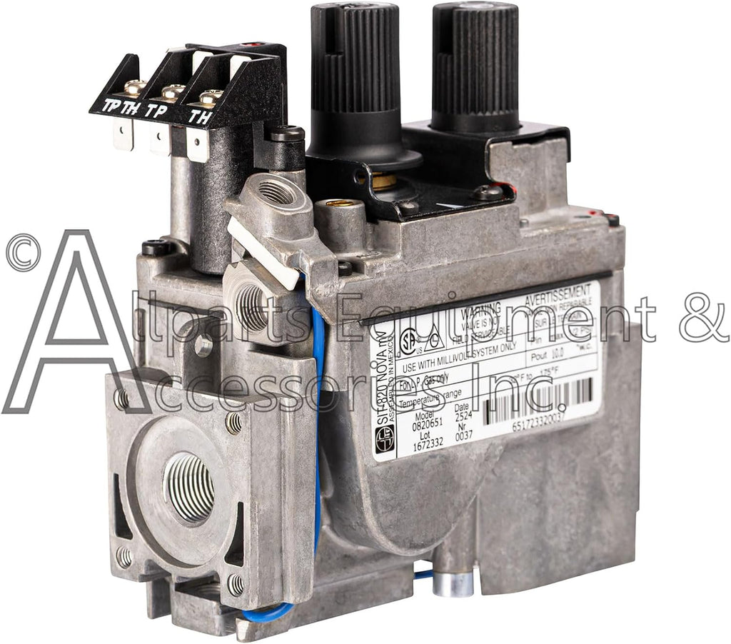 SIT-820 Nova Propane Gas mV Model 0820651 Replacement Valve for Fireplaces Stoves and Gas Logs Replacement OEM Component for Direct Vent Hearth Products and Direct Vent Appliances