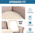 H.VERSAILTEX Super Stretch Individual Seat Cushion Covers Sofa Covers Couch - Image 6