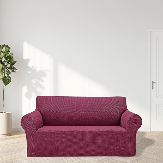 Cupuamon 2026 New Stretch Loveseat Sofa Slipcovers Couch Cover - Image 3