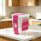 Dry Food Storage Containers, 2.7L /95 oz Plastic Food Storage Containers for Kitchen and Pantry Organization for Cereal, Berries, Baking Supplies,Flour and Sugar,BPA Free,Reusable Container
