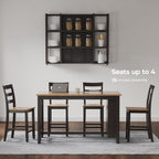 Signature Design by Ashley Gesthaven Counter Height Dining Table, 60-Inch